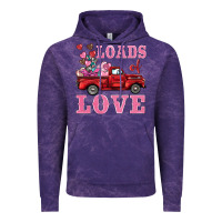 Cloud Purple loads of love truck Vintage Hoodie - BarkalooDesign