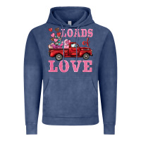 Vintage Denim loads of love truck Vintage Hoodie - BarkalooDesign