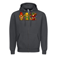 Smoke cinco de mayo gnomies Zipper Hoodie - BarkalooDesign