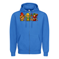 True Royal cinco de mayo gnomies Zipper Hoodie - BarkalooDesign