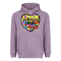 Lavender Love needs no words Heavyweight Hoodie - NancyCooperArtShop