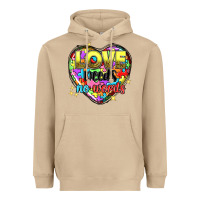 Mushroom Love needs no words Heavyweight Hoodie - NancyCooperArtShop