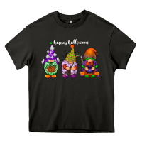 Asphalt happy halloween gnomes white Heavy Core Tee - RacoonDesign