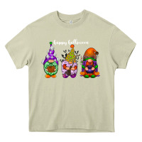 Mossy happy halloween gnomes white Heavy Core Tee - RacoonDesign