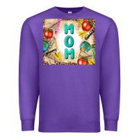 Purple teacher mom mother's day Premium Sweatshirt - TumblerDesignByShophia