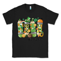 Black retro patricks day teacher life Classic Tee - MaliasSmallBusiness
