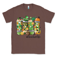 Chestnut retro patricks day teacher life Classic Tee - MaliasSmallBusiness