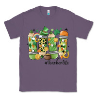 Lavender retro patricks day teacher life Classic Tee - MaliasSmallBusiness