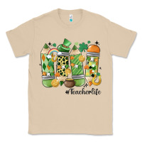 Mushroom retro patricks day teacher life Classic Tee - MaliasSmallBusiness