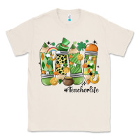 Natural retro patricks day teacher life Classic Tee - MaliasSmallBusiness
