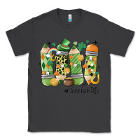Smoke retro patricks day teacher life Classic Tee - MaliasSmallBusiness