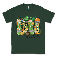 Sports Green retro patricks day teacher life Classic Tee - MaliasSmallBusiness