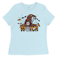 Baby Blue Witch Please Ladies Tee - CowhideDigitalArt