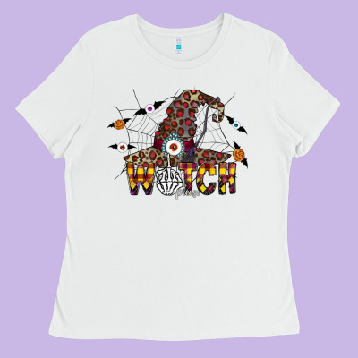 Witch Please Ladies Tee Designed By Cowhidedigitalart