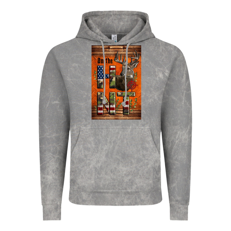 Western On The Hunt Deer Vintage Hoodie by LillyAllenDesigns | Teevron