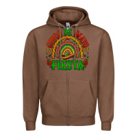 Chestnut cinco de mayo fiesta rainbow Zipper Hoodie - BarkalooDesign