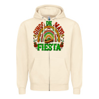 Sandshell cinco de mayo fiesta rainbow Zipper Hoodie - BarkalooDesign