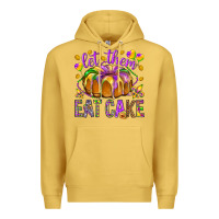 Antique Gold Let them eat cake Premium Hoodie - HowdyJamesFarm