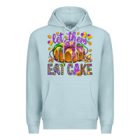 Blue Mist Let them eat cake Premium Hoodie - HowdyJamesFarm