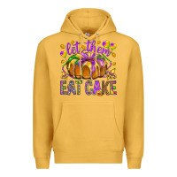 Mustard Let them eat cake Premium Hoodie - HowdyJamesFarm