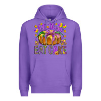 Purple Let them eat cake Premium Hoodie - HowdyJamesFarm