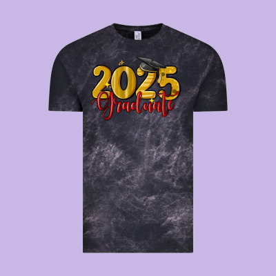2025 Graduate Vintage Tee Designed By Maliassmallbusiness