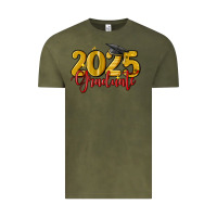 Vintage Olive 2025 graduate Vintage Tee - MaliasSmallBusiness