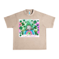 French Oak st patrick's gnome Urban Heavy Tee - MaliasSmallBusiness