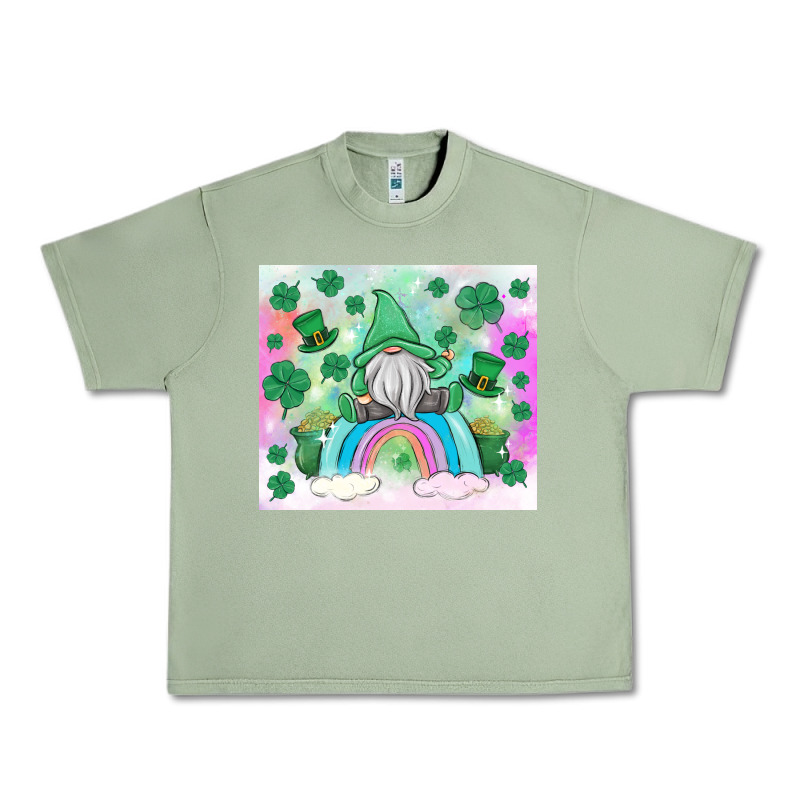 St Patrick's Gnome Urban Heavy Tee by MaliasSmallBusiness | Teevron