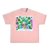 Salmon st patrick's gnome Urban Heavy Tee - MaliasSmallBusiness