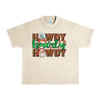 Sandshell howdy howdy howdy Urban Heavy Tee - AdoDesignShop