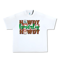 White howdy howdy howdy Urban Heavy Tee - AdoDesignShop