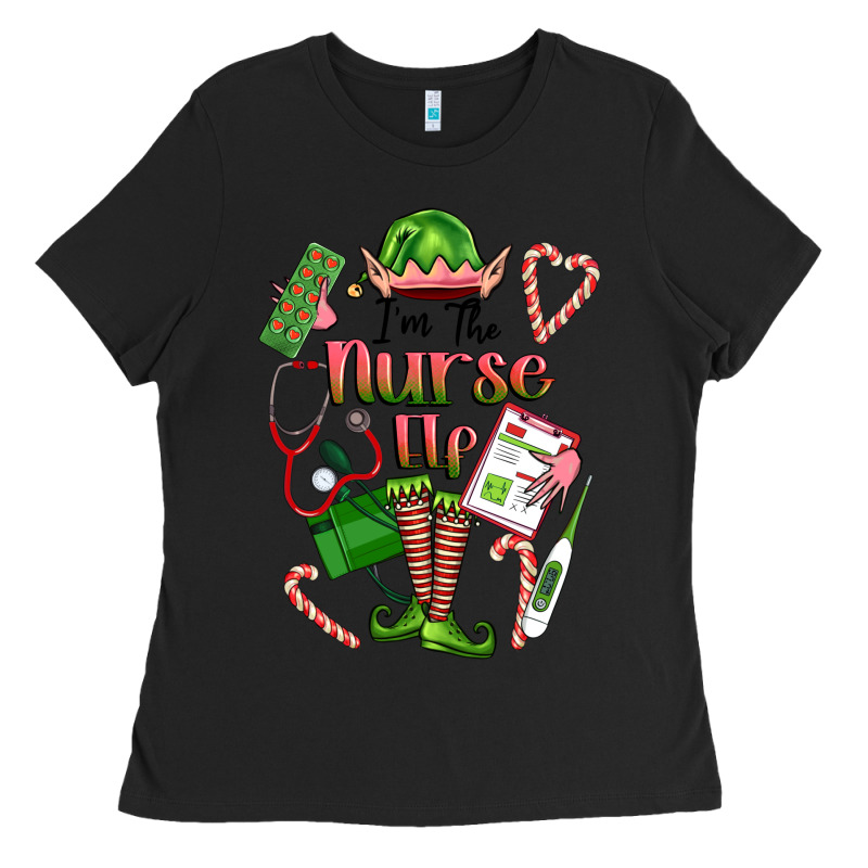 Im The Nurse Elf Ladies Tee by FaDigitalArtStudio | Teevron