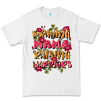 White praying mama raising warriors Premium Tee - JahusDesignShop