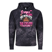 Cloud Black as a scorpio girl zodiac girls Vintage Hoodie - Jasminsmagicworld