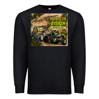Black huntin fishin muddin Premium Sweatshirt - TumblerDesignByShophia