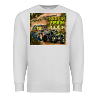 Dove Grey huntin fishin muddin Premium Sweatshirt - TumblerDesignByShophia