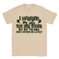 Mushroom i married my wife for her looks Classic Tee - MaliasSmallBusiness