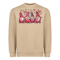 Mushroom love gnomes valentine's day Heavyweight Sweatshirt - MaliasSmallBusiness