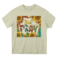Mossy just pray Heavy Core Tee - BarkalooDesign