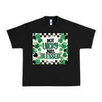Black not lucky just blessed Urban Heavy Tee - MaliasSmallBusiness