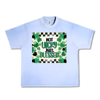 Grape Ice not lucky just blessed Urban Heavy Tee - MaliasSmallBusiness