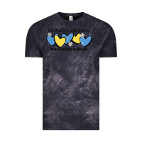 Cloud Black it's okay to be little extra down syndrome awarene Vintage Tee - MaliasSmallBusiness