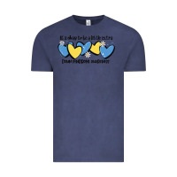 Vintage Denim it's okay to be little extra down syndrome awarene Vintage Tee - MaliasSmallBusiness
