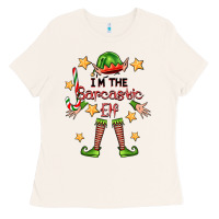 Bone im the sarcastic elf Ladies Tee - FaDigitalArtStudio