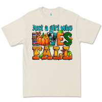 Bone just a girl who loves fall Premium Tee - AdoDesignShop