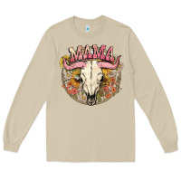Mushroom bullskull mama Long Sleeve Tee - NancyCooperArtShop
