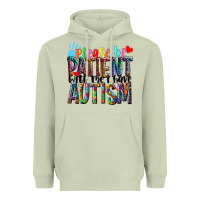 Matcha Please be patient with me i have Autism Heavyweight Hoodie - NancyCooperArtShop