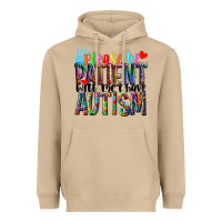 Mushroom Please be patient with me i have Autism Heavyweight Hoodie - NancyCooperArtShop