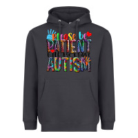 Smoke Please be patient with me i have Autism Heavyweight Hoodie - NancyCooperArtShop